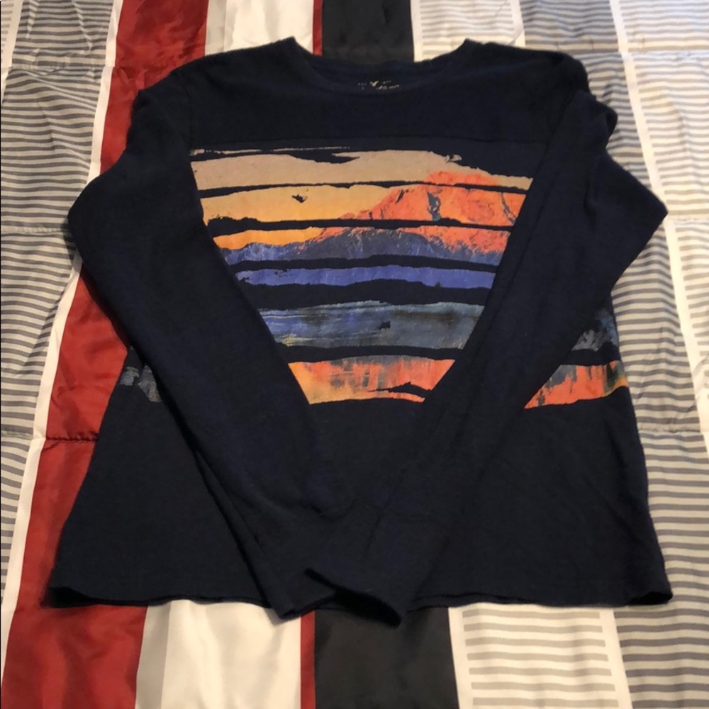 AEO Heritage S Thermal Long Sleeve Shirt